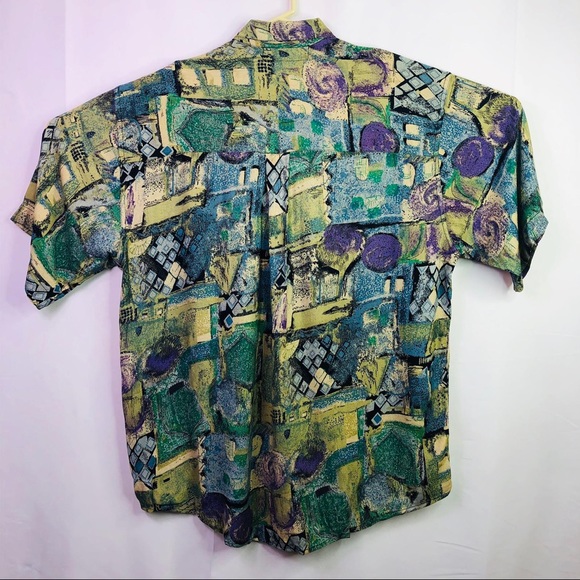 Tribes Vintage 1990s Mens Shirt Casual - Picture 5 of 5